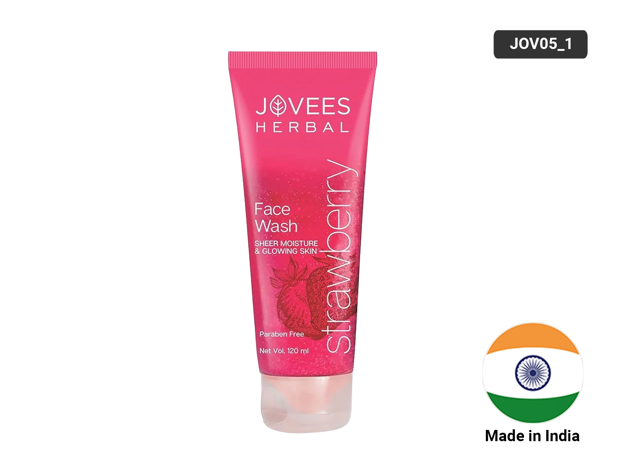 Jovees Herbal Strawberry Face Wash 120ml in Sri Lanka